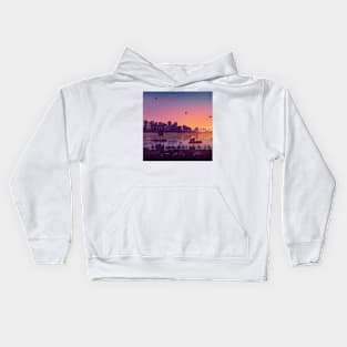 California Landscape \ GTA style Kids Hoodie